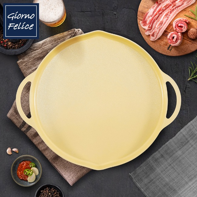 [Giorno Felice] Induction Multi Griddle Yellow 34cm